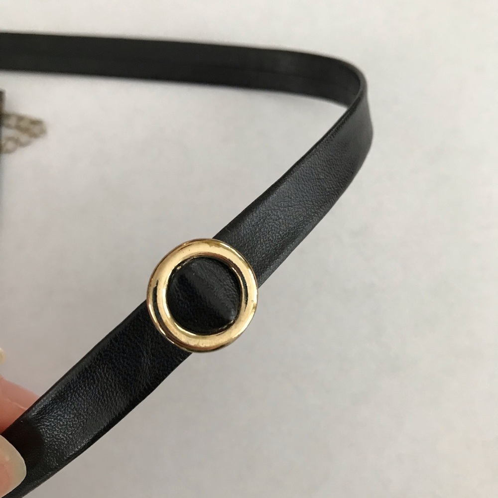 2 for $8 🌱 Faux Leather Choker Necklace - Picture 2 of 4